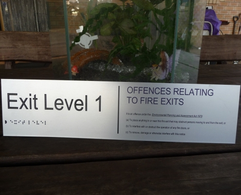 fire exit offences1